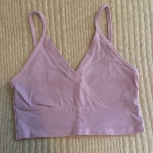 Brandy Melville lilac crop top, One size fits most